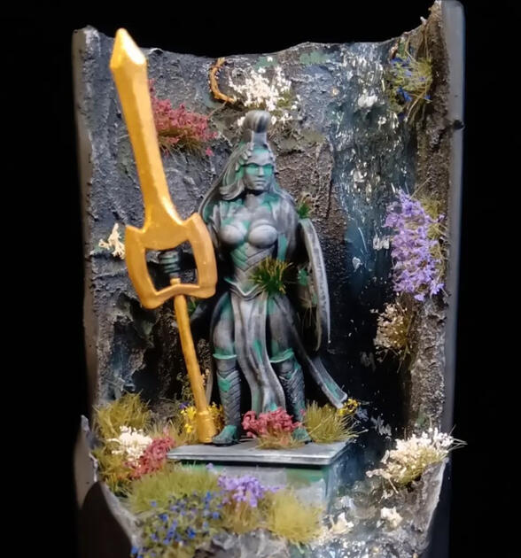 Goddess Diorama
